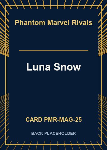 Luna Snow back card image