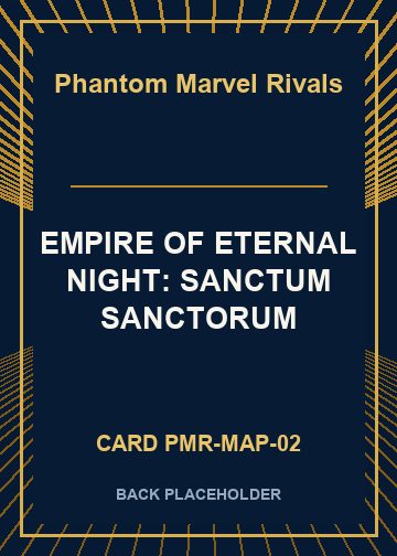 EMPIRE OF ETERNAL NIGHT: SANCTUM SANCTORUM back card image