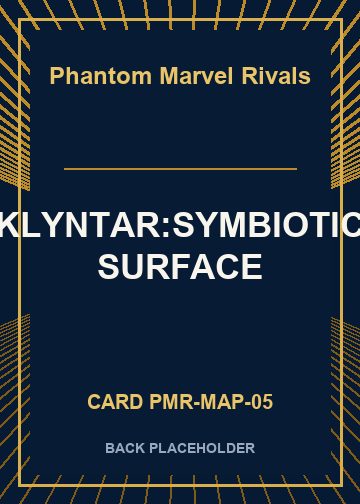 KLYNTAR:SYMBIOTIC SURFACE back card image