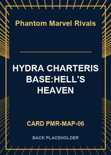 HYDRA CHARTERIS BASE:HELL'S HEAVEN back card image