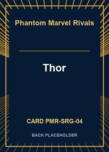 Thor back card image