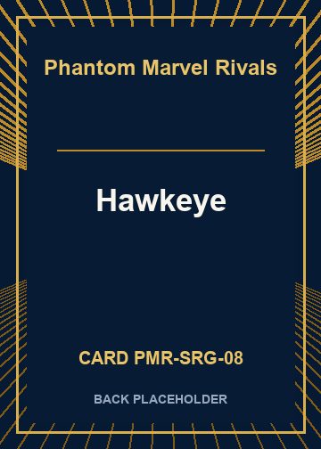 Hawkeye back card image