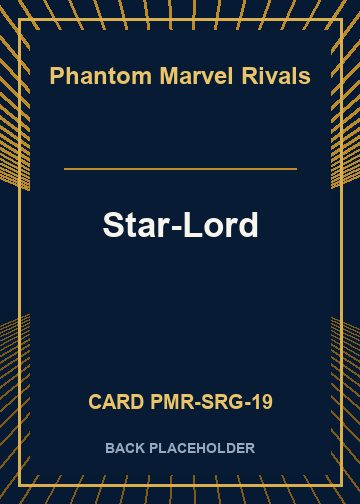 Star-Lord back card image