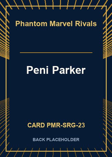 Peni Parker back card image