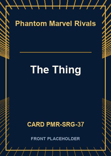 The Thing card thumbnail