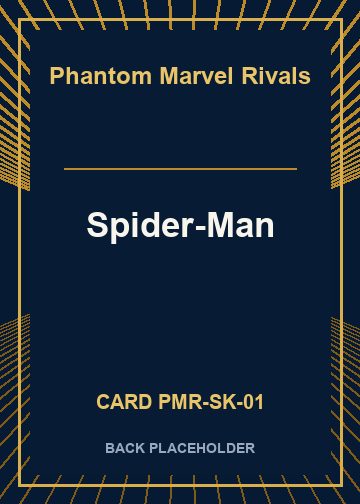 Spider-Man back card image