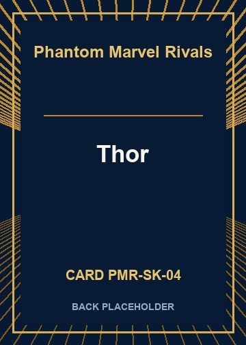 Thor back card image