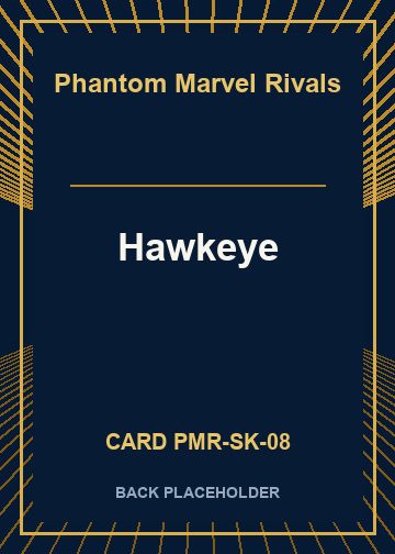 Hawkeye back card image