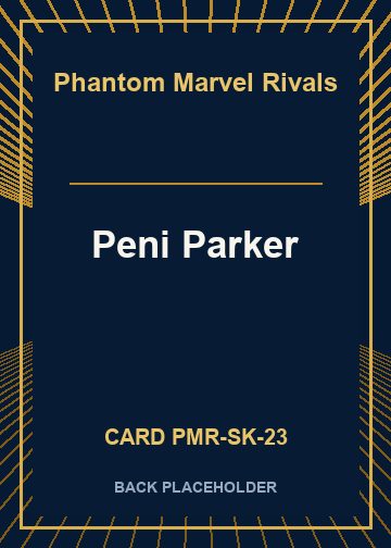 Peni Parker back card image