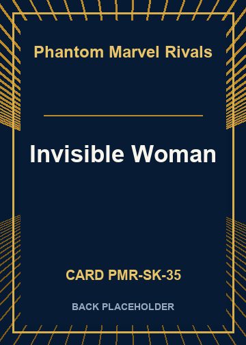 Invisible Woman back card image