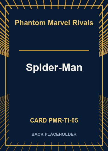Spider-Man back card image