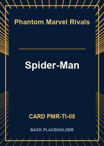 Spider-Man back card image