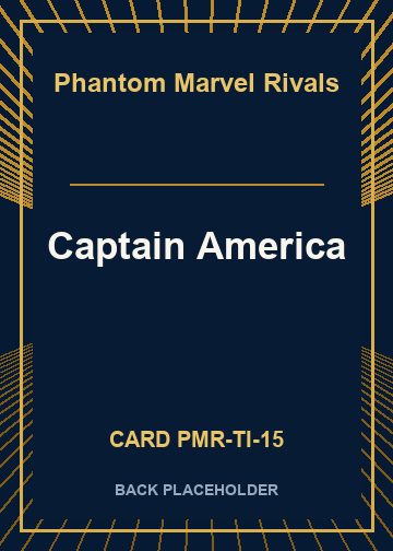 Captain America back card image
