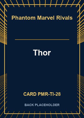 Thor back card image