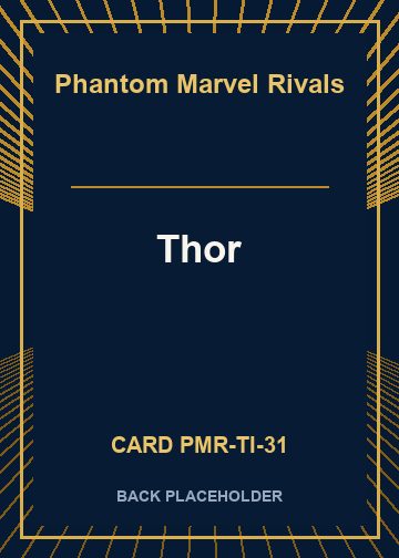 Thor back card image