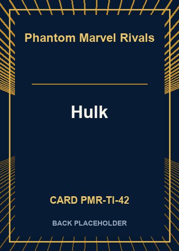 Hulk back card image