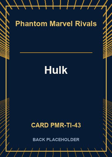 Hulk back card image