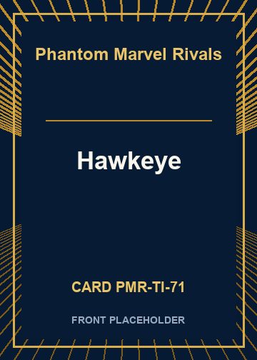 Hawkeye front card image