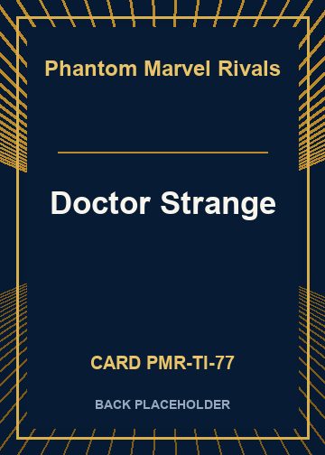 Doctor Strange back card image