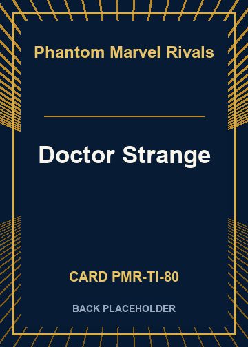 Doctor Strange back card image