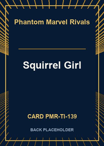 Squirrel Girl back card image