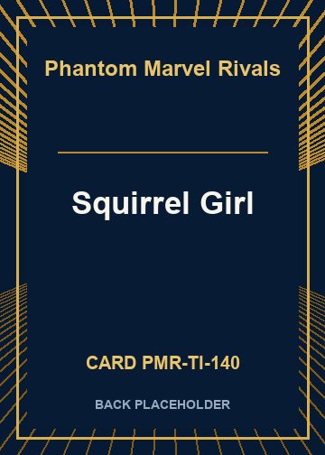 Squirrel Girl back card image