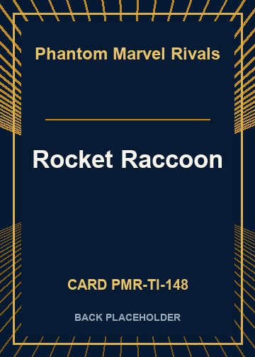 Rocket Raccoon back card image