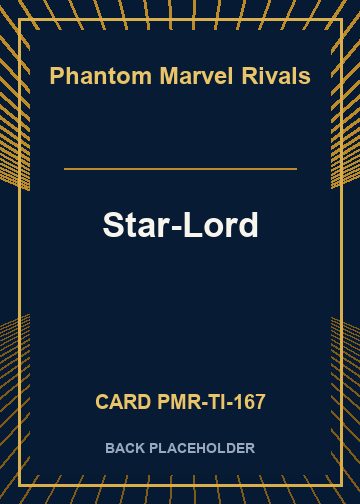 Star-Lord back card image