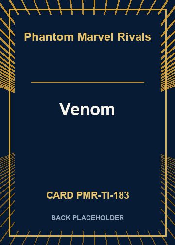 Venom back card image