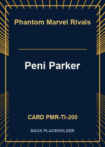 Peni Parker back card image