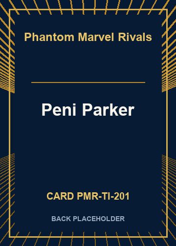 Peni Parker back card image
