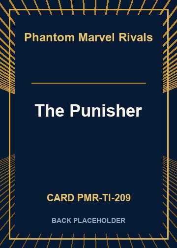The Punisher back card image