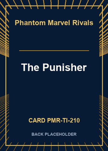 The Punisher back card image