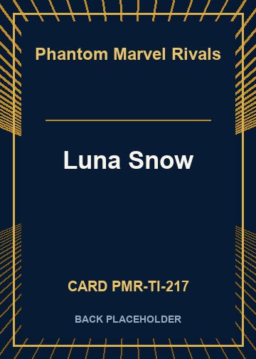 Luna Snow back card image