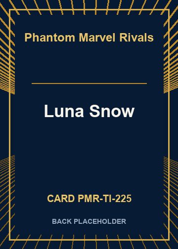 Luna Snow back card image