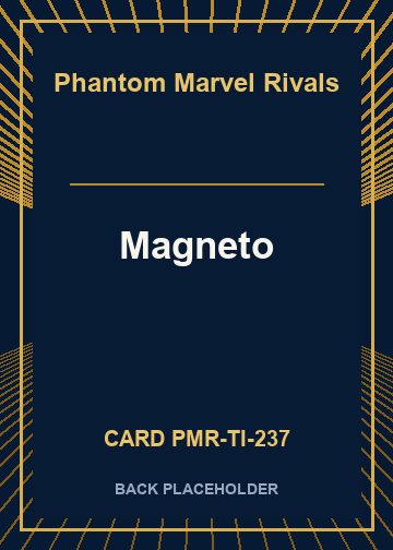 Magneto back card image
