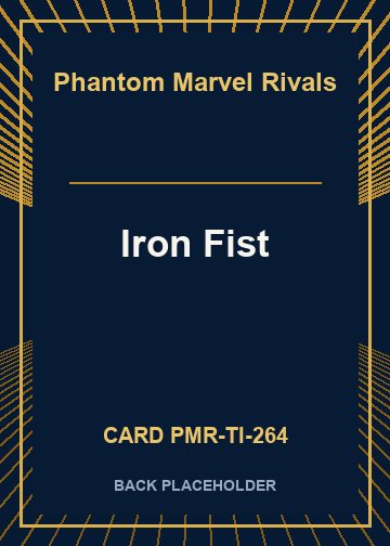 Iron Fist back card image