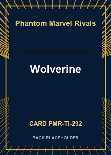 Wolverine back card image