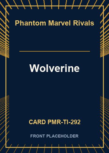 Wolverine front card image