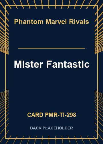 Mister Fantastic back card image
