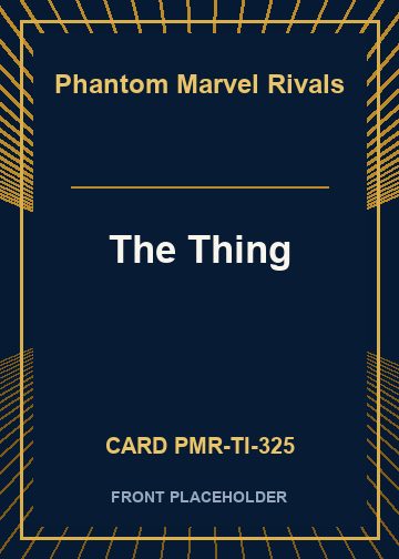The Thing card thumbnail