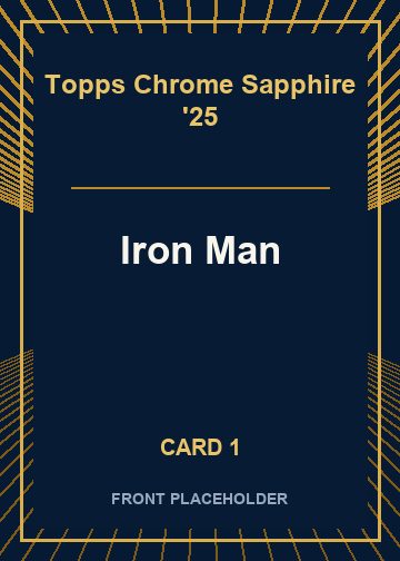 Iron Man front artwork