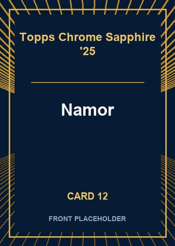 Namor front artwork