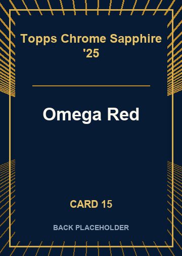 Omega Red back artwork