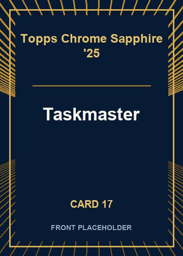 Taskmaster front artwork