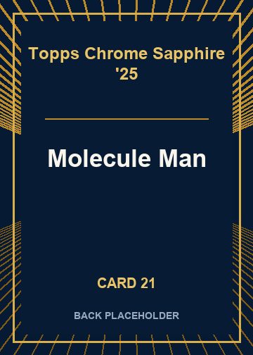 Molecule Man back artwork