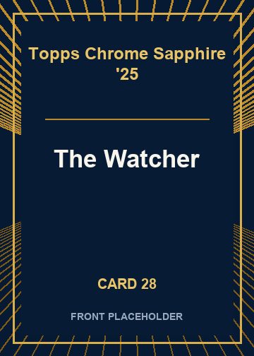 The Watcher front artwork