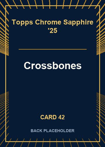 Crossbones back card image