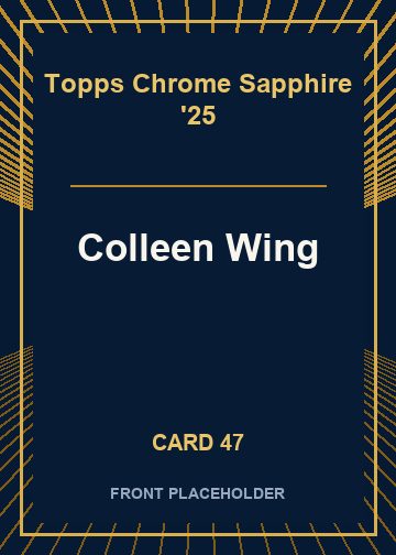 Colleen Wing front card image