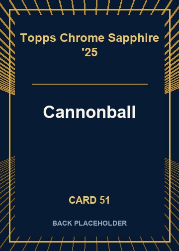 Cannonball back card image